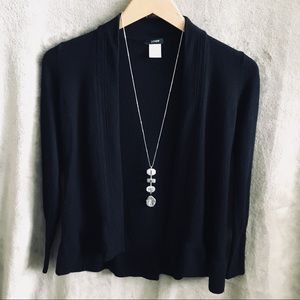 J. Crew Merino Wool Open Cardigan